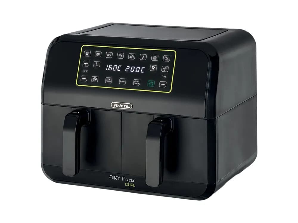 Ariete Airy Fryer Dual 4623 Çift Hazneli XXL 8 lt Yağsız Fritöz (Teşhir & Outlet) - 00C462300AR0