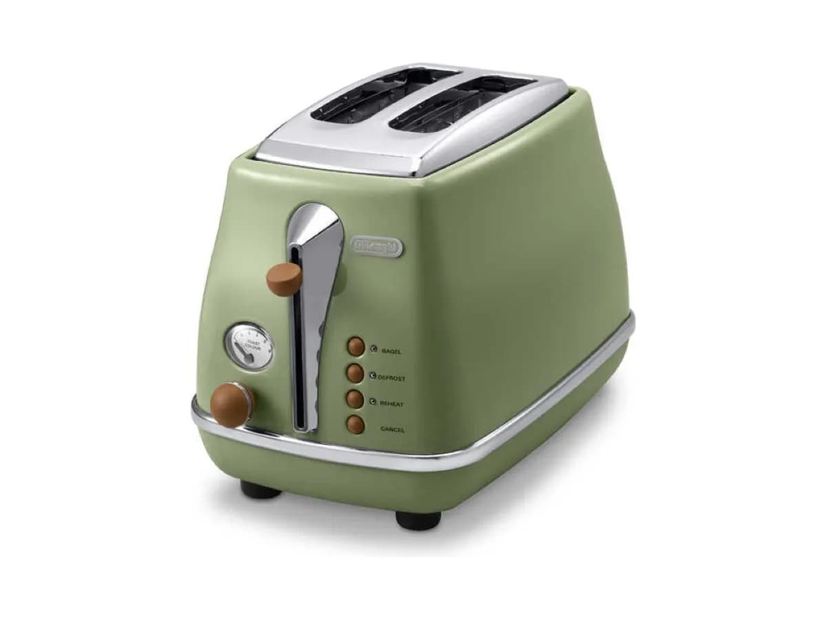 DeLonghi Icona Vintage CTOV2103.AZ Ekmek Kızartma Makinesi (Teşhir & Outlet) - CTOV2103.AZ